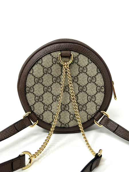 Ophidia mini 2025 round shoulder bag