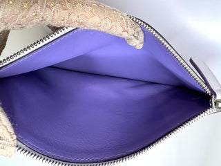 Christian Dior Pre-Loved 2011 White Leather Diorissimo Satchel Shoulder Bag