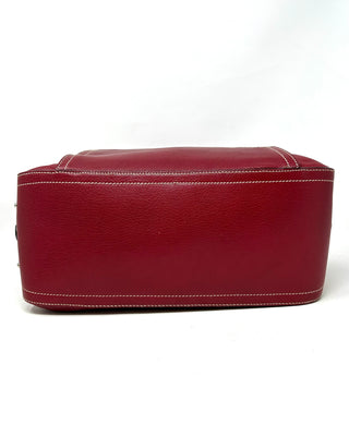 Dolce & Gabbana Red Leather Shoulder Bag