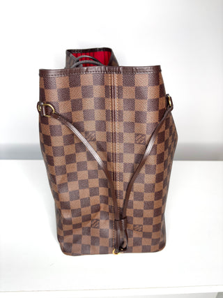 Louis Vuitton Neverfull GM Damier Ebene Tote Shoulder Bag