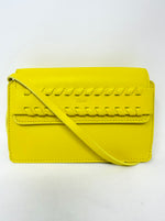 Chloe Mony Yellow Mini Leather Cross-Body Bag