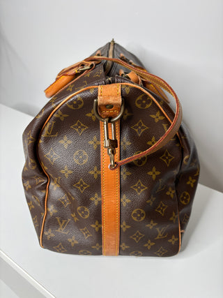 Louis Vuitton Keepall Bandouliere 50 Monogram Vintage Travel Bag