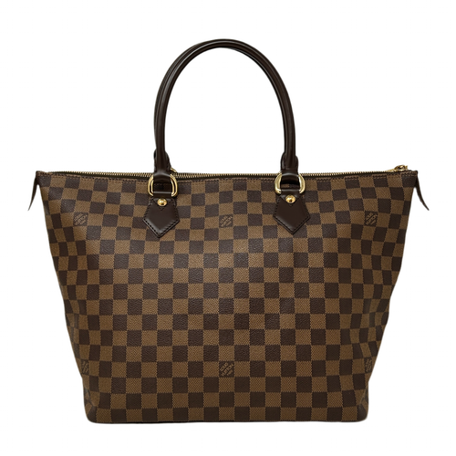 Louis Vuitton Brown Coated Canvas Tote Bag