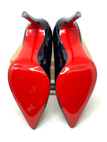 Christian Louboutin Black Patent Pump Heels