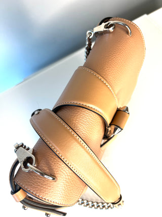 Christian Louboutin Rubylou Nude Leather Shoulder Bag