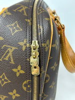 Louis Vuitton Brown Monogram Canvas Travel Handbag