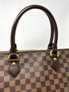 Louis Vuitton Saleya MM Brown Damier Ebene Coated Canvas Tote Bag