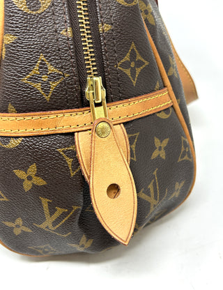 Louis Vuitton Montorgueil PM Brown LV Monogram Canvas Handbag