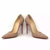 Christian Louboutin So Kate 120 Nude Patent Leather Pump Heels 36 UK 3