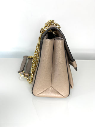 Louis Vuitton Pre-Loved Vavin PM beige Empreinte Leather Shoulder Bag