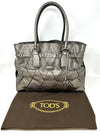 Tod’s Patchwork Bronze Leather Tote Bag
