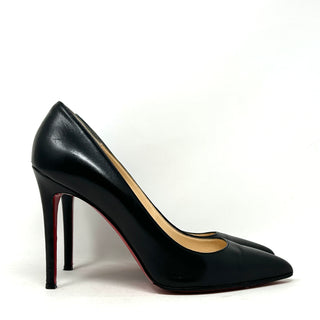 Christian Louboutin Black Leather Pump Heels