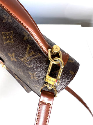 LOUIS VUITTON MONCEAU 28 VINTAGE MONOGRAM TOP-HANDLE & SHOULDER BAG