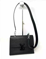 Louis Vuitton Grenelle PM Black Textured Epi Leather Handbag