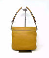 Prada Mustard Leather Flap Shoulder Bag