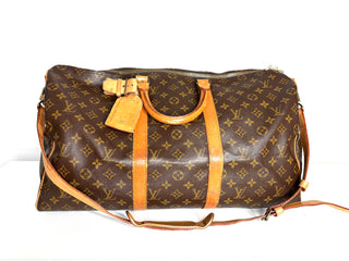 Louis Vuitton Keepall Bandouliere 50 Monogram Vintage Travel Bag