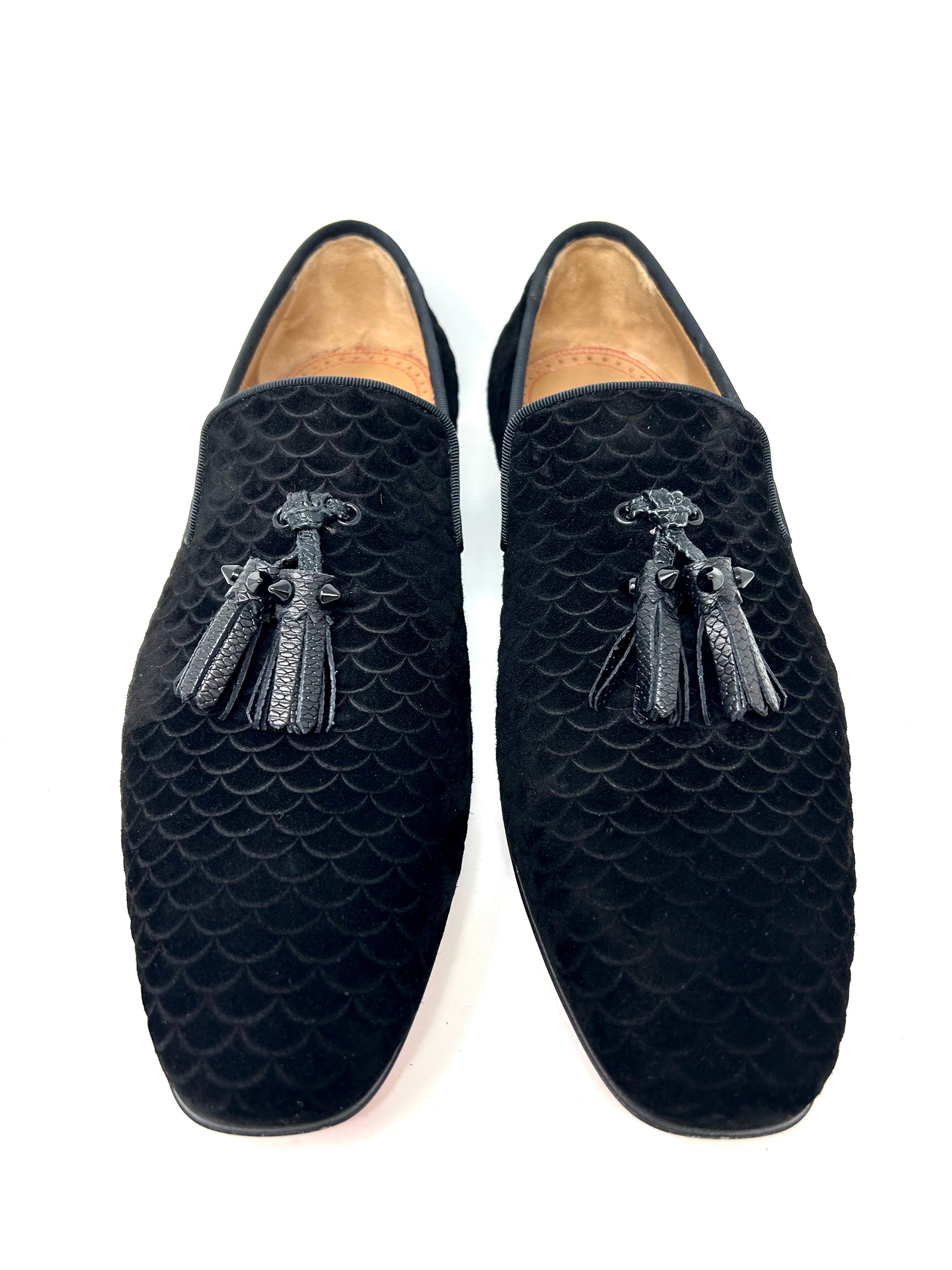 Slip on tassel hot sale loafers mens