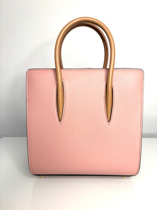 Christian Louboutin Paloma Small Pink Spike Tote Bag