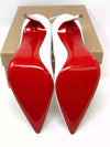 Christian Louboutin So Kate 120 White Leather Pump Heels 38 UK 5