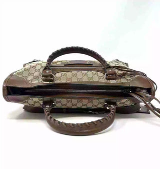 Gucci X Balenciaga Neo Classic GG Supreme Canvas Medium City Bag