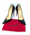 Christian Louboutin So Kate 120 Black Patent Pump Heels 37.5 UK 4.5