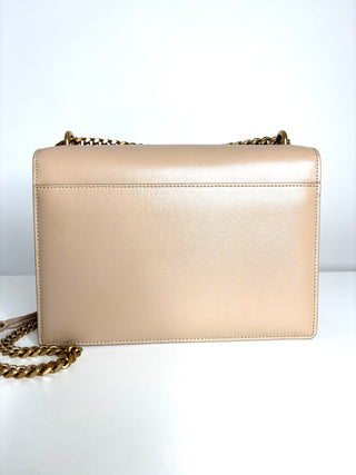 Saint Laurent Sunset Medium Beige Chain Crossbody Bag