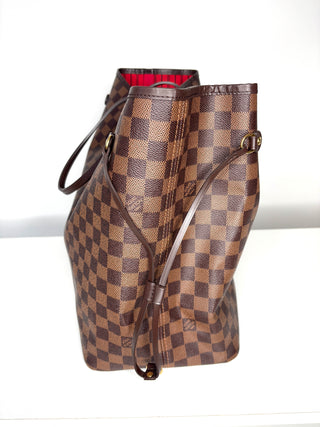 Louis Vuitton Neverfull GM Damier Ebene Tote Shoulder Bag