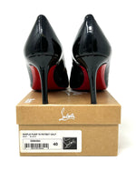 Christian Louboutin Black Patent Leather Pump Heels