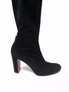 Christian Louboutin Kiss Me Gena 85 Black Suede Over-The-Knee Boots 39 UK 6