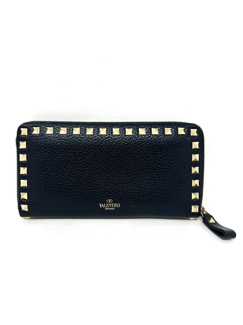 Valentino Garavani Rockstud Coin Purse - Black