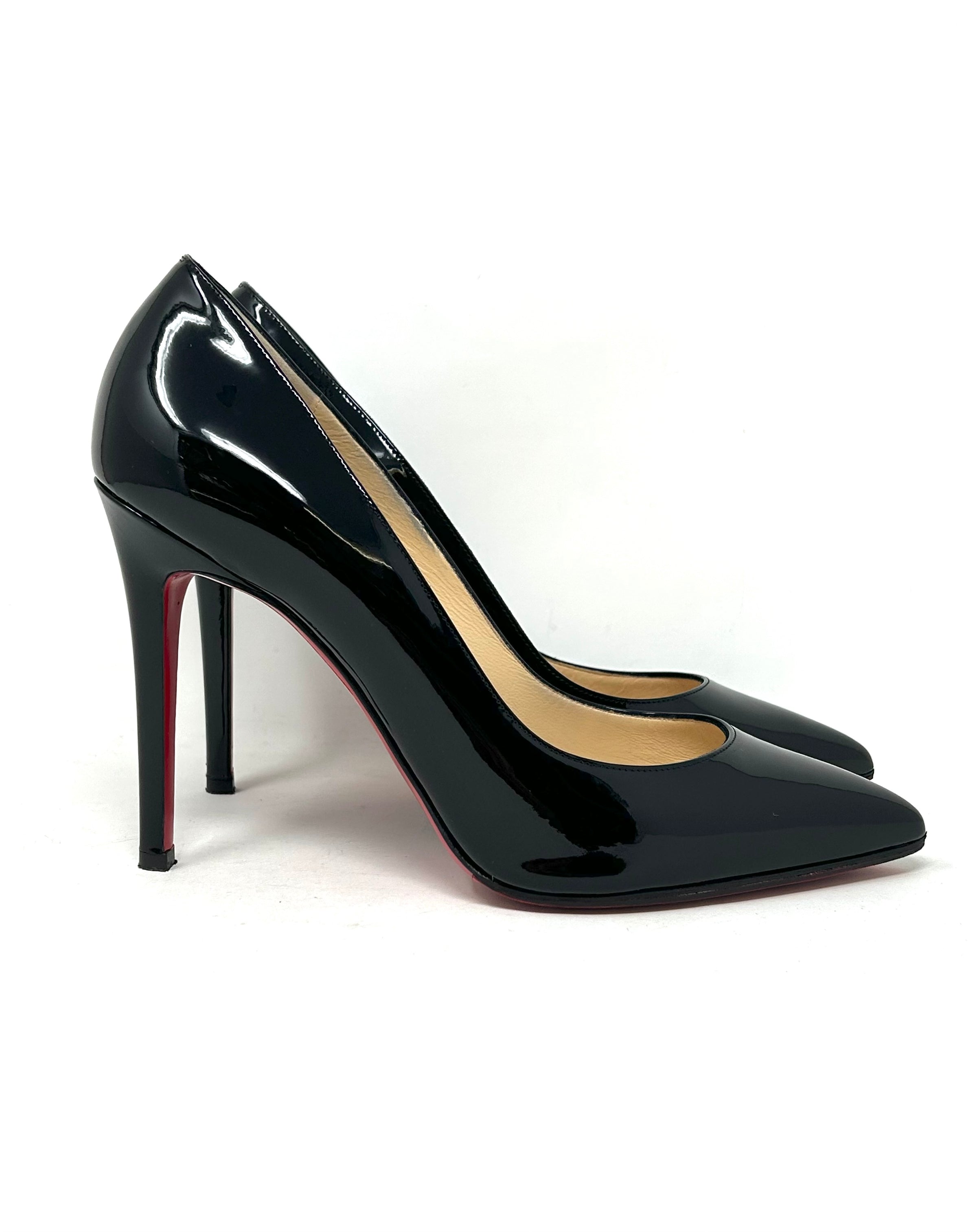 Christian louboutin outlet pigalle 100 black