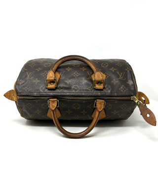 Louis Vuitton Speedy 30 Brown LV Monogram Coated Canvas Handbag