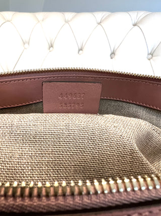 Gucci Microguccissima Blush Pink Leather Tote Bag