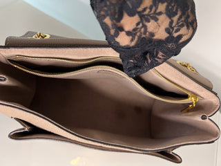 Louis Vuitton Pre-Loved Vavin PM beige Empreinte Leather Shoulder Bag