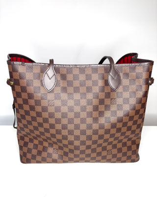 Louis Vuitton Neverfull GM Damier Ebene Tote Shoulder Bag