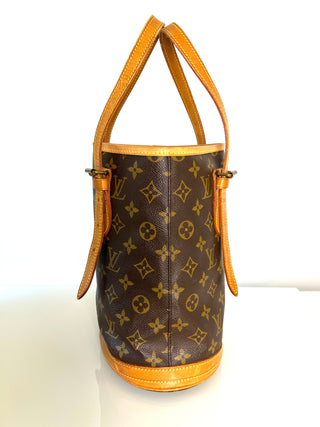 Louis Vuitton Bucket PM LV Monogram  Vintage Shoulder Bag