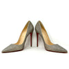 Christian Louboutin So Kate 120 Silver Glitter Pump Heels 38 UK 5