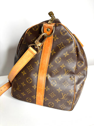 Louis Vuitton Keepall Bandouliere 50 Monogram Vintage Travel Bag