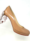 Christian Louboutin New Simple Pump 80 Nude Patent Leather Pump Heels 38.5 UK 5.5