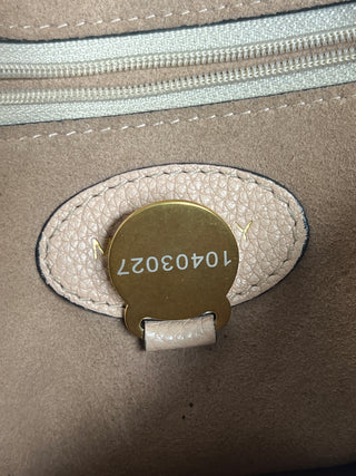 Mulberry Small Lily Classic Grain Leather Beige Shoulder Bag