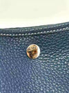 Hermes Garden Party 36 Bleu De Prusse Navy Negonda Leather Tote Bag