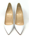 Christian Louboutin White Leather Pump Heels