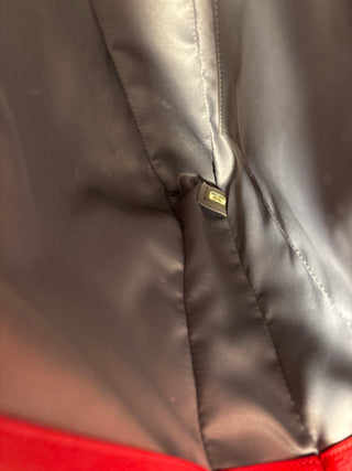 Chanel Preloved GST Red Caviar Leather Grand Shopper Bag