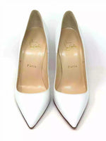 Christian Louboutin So Kate 120 White Leather Pump Heels 38 UK 5