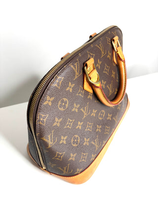 Louis Vuitton Alma PM Monogram Canvas Handbag