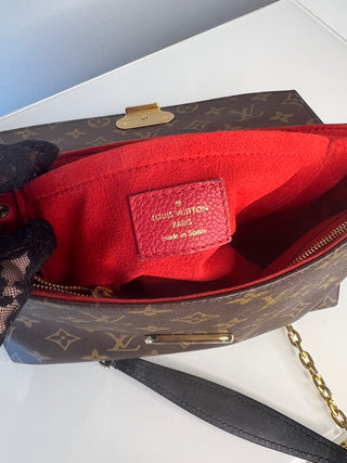 Louis Vuitton Saint Placide Monogram Cerise/Red Shoulder Bag