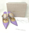 Jimmy Choo Bing 100 Wisteria Aurora Lilac Patent Leather Heels 42 UK 9