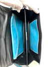 Prada Vintage Blue Leather Studded Crystal Bag