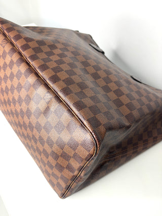 Louis Vuitton Neverfull GM Damier Ebene Tote Shoulder Bag