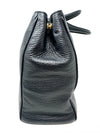 Prada Vitello Daino Black Grained Leather Tote Bag